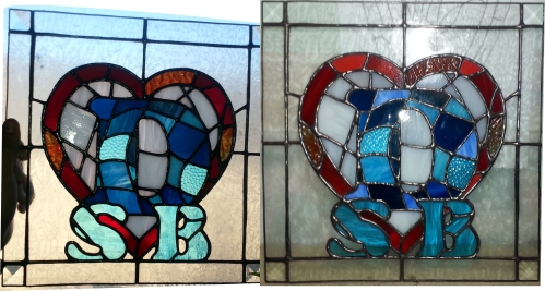 stained glass patterns for names and initials and monograms custom