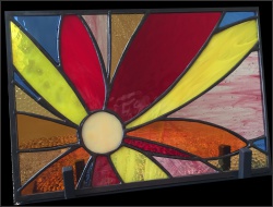 bridget oconnor stained glass panel
