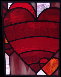 bridget oconnor stained glass panels