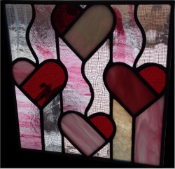 bridiget oconnor stained glass panel