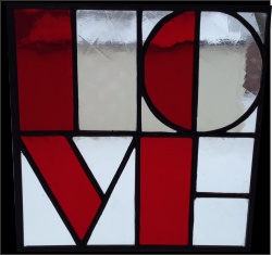 bridget oconnor stained glass panel