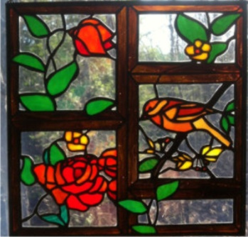 stained glass by cathy nielsen