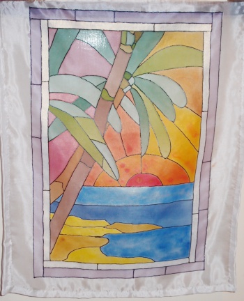 silk painting from stained glass pattern darren sanderson