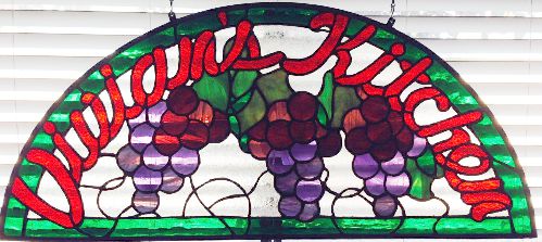 custom transom for kitchen