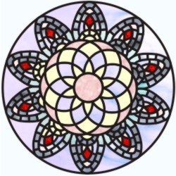 stained glass patterns custom 
