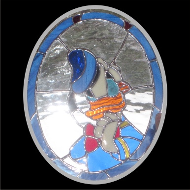 donald duck oval joan buckholz