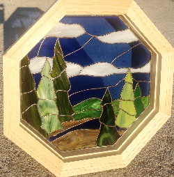 lynee_walters_trees stained glass panel