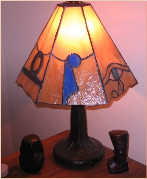 stained glass lamp