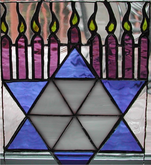 star of david candelabra stained glass peter sommo