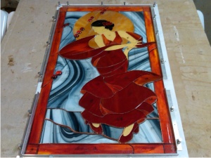 stained glass by rebecca lewis