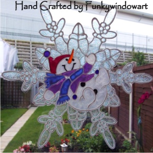 snowman snowflake pattern