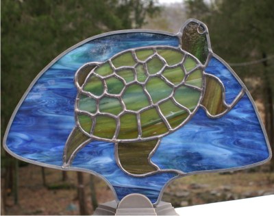 turtle stained glass nancy heironimus
