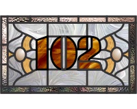 102 transom pattern, stained glass, glass printing, painting (image for) 102 transom pattern, stained glass, glass printing, painting