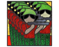 (image for) 12 days of christmas -- 11 pipers piping var 2