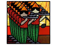 (image for) 12 days of christmas -- 11 pipers piping var 3