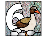 12 days of christmas - 6 geese a laying series 2 (image for) 12 days of christmas - 6 geese a laying series 2