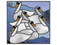 12 days of christmas - 7 swans a swimming (image for) 12 days of christmas - 7 swans a swimming