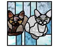 2 siamese cats 1 (image for) 2 siamese cats 1