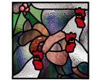 12 days of christmas - 3 french hens (image for) 12 days of christmas - 3 french hens