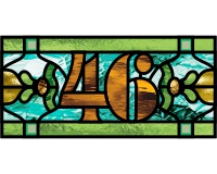 (image for) 46 var 1a house transom pattern for stained glass