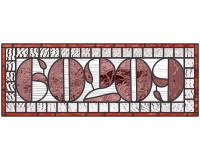 (image for) 60209 transom pattern for stained glass
