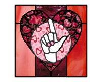 (image for) ASL L heart square 1 (hand only)