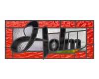 (image for) Holm (custom name stained glass pattern)