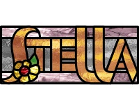 (image for) Stella, name as a stained glass pattern