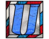 (image for) Alphabet US - "U" red white and blue patriotic