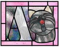 Alphabet easy kitty "A", happy kitty (image for) Alphabet easy kitty "A", happy kitty