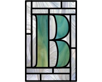 (image for) Alphabet easy tall corners B 2 borders