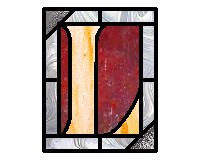 (image for) Alphabet easy tall corners "L"