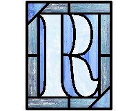 Alphabet easy tall corners "R" (image for) Alphabet easy tall corners "R"