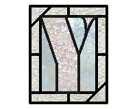 (image for) Alphabet easy tall corners "Y"