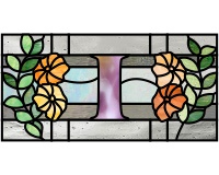 (image for) Alphabet floral "I"