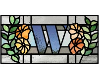 (image for) Alphabet floral "W"