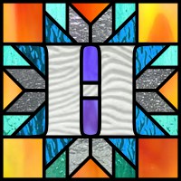 lone star alphabet quilt block pattern