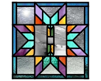 Alphabet lone star "H" variation 2 with border, some variations (image for) Alphabet lone star "H" variation 2 with border, some variations