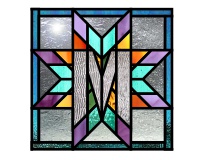 Alphabet lone star "M" var a (image for) Alphabet lone star "M" var a