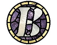 Alphabet mosaic "B" var 2 border (image for) Alphabet mosaic "B" var 2 border