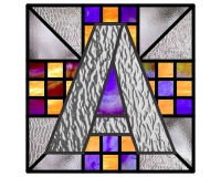 Alphabet-quilt block "A" var 1 (image for) Alphabet-quilt block "A" var 1