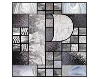 (image for) Alphabet-quilt block "P"