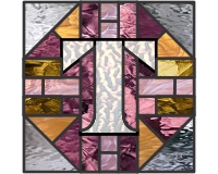 (image for) Alphabet quilt block "T" 4c