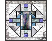 (image for) Alphabet quilt block "T" 4c, border