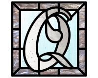 (image for) Alphabet script - Q 1 (simple stained glass pattern)
