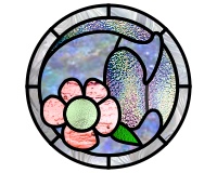 Alphabet soft "C" round var 1 round pattern for stained glass (image for) Alphabet soft "C" round var 1 round pattern for stained glass