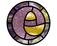 (image for) Alphabet suncatcher E