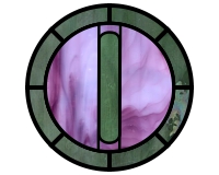 (image for) Alphabet suncatcher O