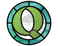(image for) Alphabet suncatcher Q
