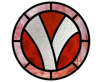 (image for) alphabet suncatcher V